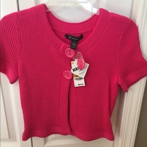 Women’s cropped sweater new with tags. Inc brand.